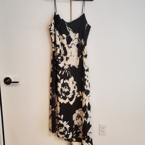 Ralph Lauren Asymmetrical Side Split Dress New - Picture 2 of 7